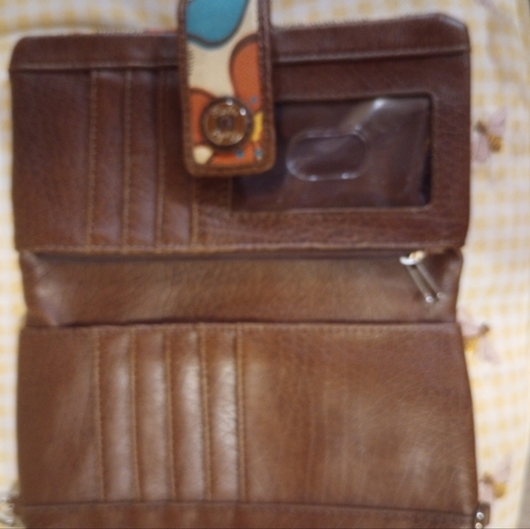 Colorful Floral Relic Wallet - Picture 6 of 6